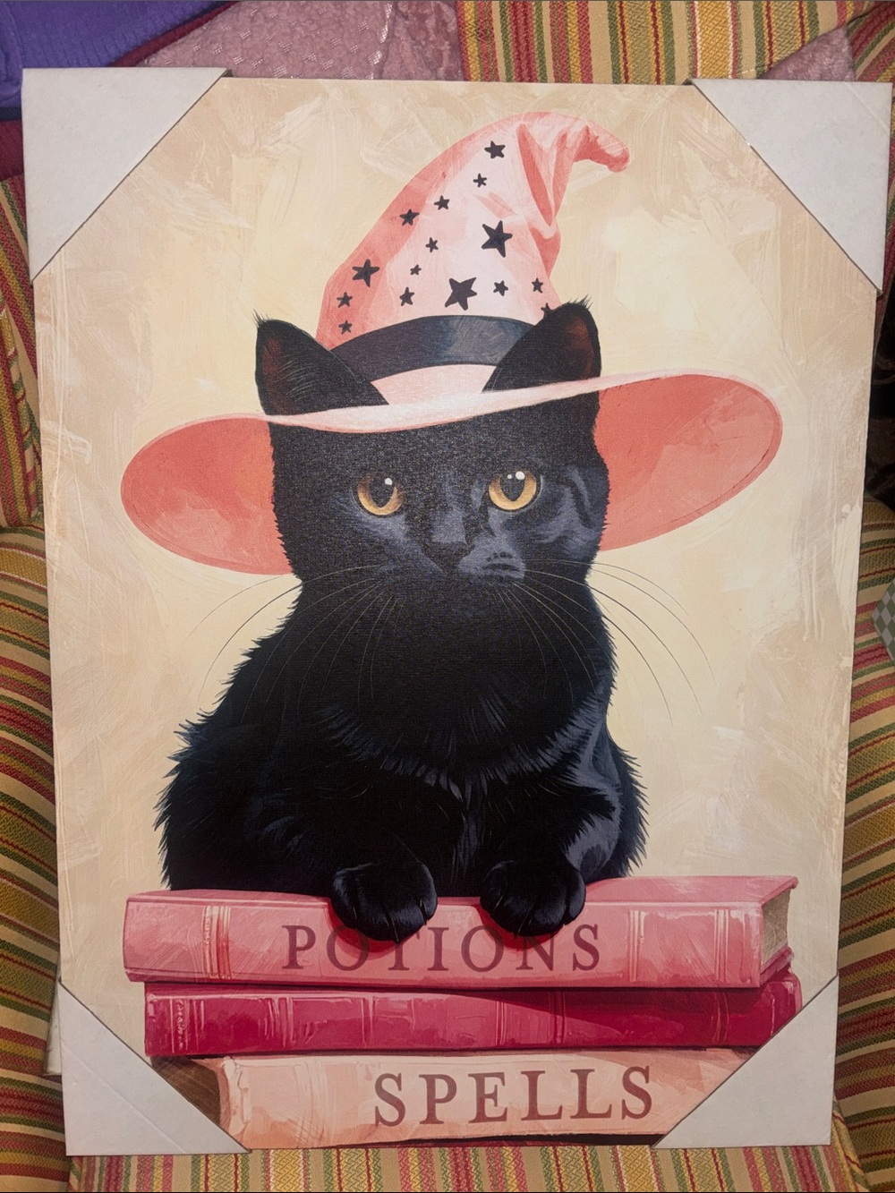 Whimsical / Cottagecore / Vintage Halloween / Spooky Dark Academia Canvas Art